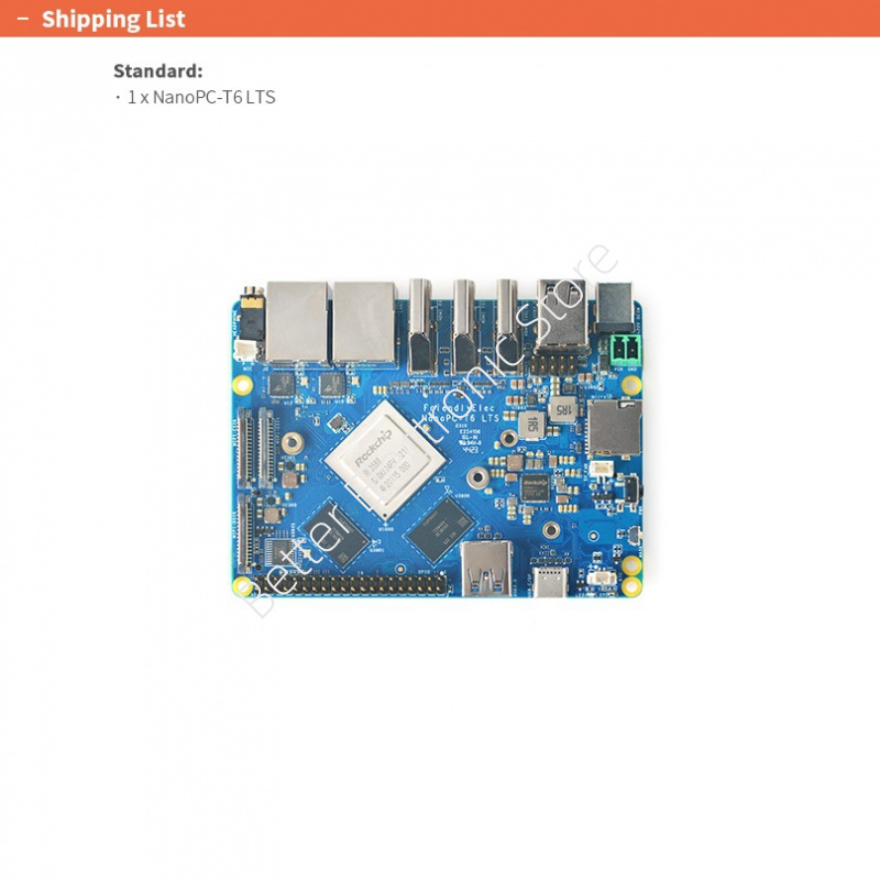 TopElec NanoPC-T6 LTS Developm - огляд і ціна Nanopc T6 16Gb