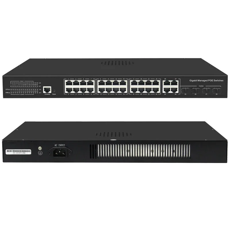 4 8 16 24 Port Full Gigabit L2 - огляд і ціна Sfp+ 10G Managed Switch 8 Port